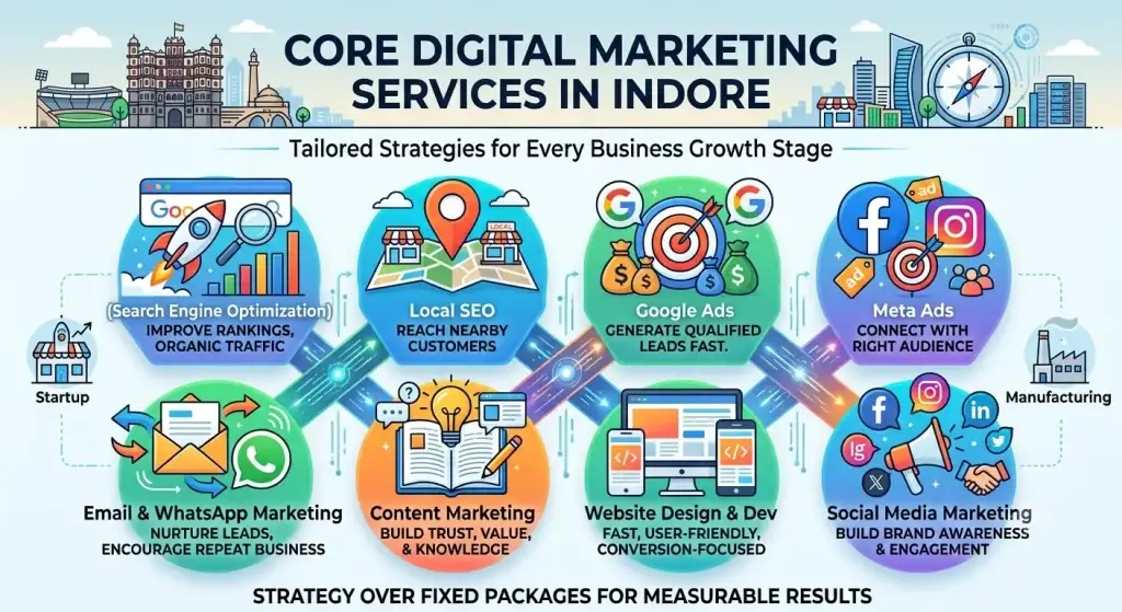 Digital Marketing Companies in Indore Services